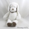 INFLUX weißes taupe bandana stern bedruckt hundeplüsch 30 cm