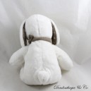 INFLUX weißes taupe bandana stern bedruckt hundeplüsch 30 cm