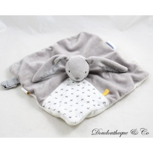 Gaby Rabbit Flache Decke NOUKIE'S Timeless Grey White Cloud Rain Sun 24 cm