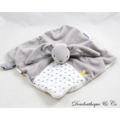 Gaby Rabbit Flache Decke NOUKIE'S Timeless Grey White Cloud Rain Sun 24 cm Gaby Rabbit Flache Decke NOUKIE'S Timeless Grey White Cloud Rain Sun 24 cm