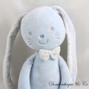 Ausgestopftes Kaninchen TEX BABY blau weiß