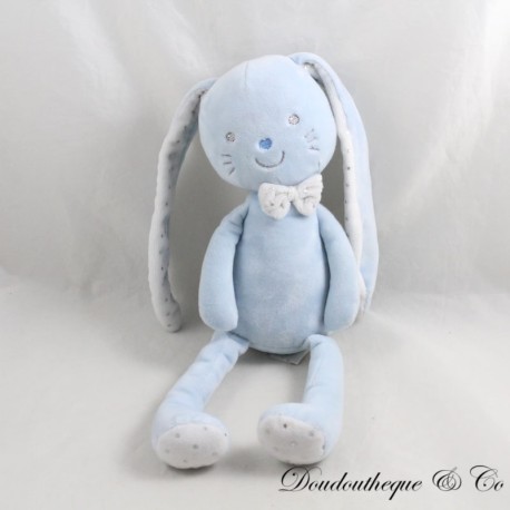 Ausgestopftes Kaninchen TEX BABY blau weiß Ausgestopftes Kaninchen TEX BABY blau weiß