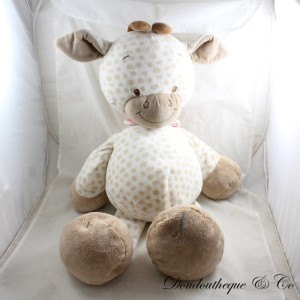 Große NATTOU Charlotte & Pink beige rosa 70 cm Giraffe Plüsch