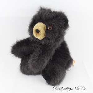 Bärenpuppendecke FOLKMANIS PUPPETS schwarz 22 cm
