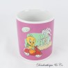 Kanarischer Becher Titi Warner Bros Looney Tunes Titi in Italien Brunnen und Vespa Becher 10 cm