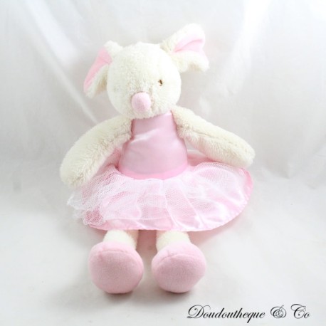 Weißer PRIMARK Maus Plüsch rosa Tutu Rock Tänzerin 36 cm Weißer PRIMARK Maus Plüsch rosa Tutu Rock Tänzerin 36 cm