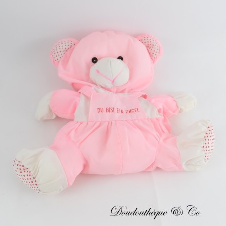 UNBRANDED BÄR PLÜSCH "DU BIST EIN ENGEL" Du bist ein rosa Vintage Engel 30 cm UNBRANDED BÄR PLÜSCH "DU BIST EIN ENGEL" Du bist ein rosa Vintage Engel 30 cm