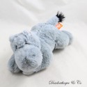 Nilpferd Plüschtier WILD REPUBLIC blaugrau gestickte Augen 25 cm