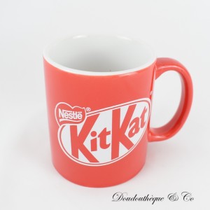 NESTLE Kit Kat Becher Roter Schokoriegel Keramikbecher 10 cm