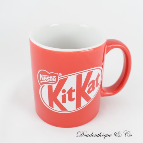 NESTLE Kit Kat Becher Roter Schokoriegel Keramikbecher 10 cm NESTLE Kit Kat Becher Roter Schokoriegel Keramikbecher 10 cm