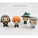 4er Set Harry Potter FUNKO MINIS McGonagall, Dumbledore, Hagrid und Ron Figuren 5 cm