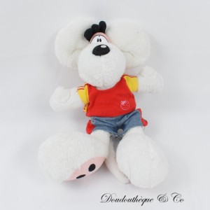 DIDDL Depesche Maus Plüsch Rotes T-Shirt und weiße Maus Jeans Shorts 30 cm