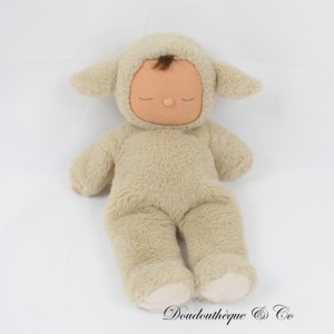 Plüschpuppe OLLI ELLA braun Regenbogen Schläferaugen 35 cm