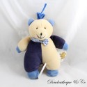 Musikalischer Teddybär DUPUIS blau beige