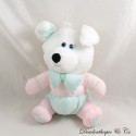 Vintage BIKIN Puffalump weiß rosa grün Fallschirmtuch 20 cm