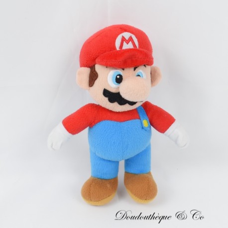 Plush Mario SUPER MARIO Nintendo blue overalls 23 cm Plush Mario SUPER MARIO Nintendo blue overalls 23 cm