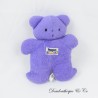PAMPERS Baby-Dry Purple Bell Plush Bear Vintage Advertising Plush 16 cm