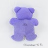 PAMPERS Baby-Dry Bell Purple Bear Blanket Vintage Advertising Plush 24 cm