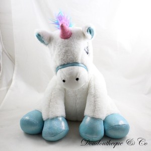 Unicorno peluche SIMBA TOYS bianco blu