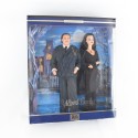 Paar Morticia und Gomez Modepuppe Barbie MATTEL Die Addams Familie Vintage 2000 Ref 27276