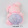 BIKIN Puffalump Bunny Plüsch Fallschirm Leinwand I Love You Pink und Lila Vintage 35 cm