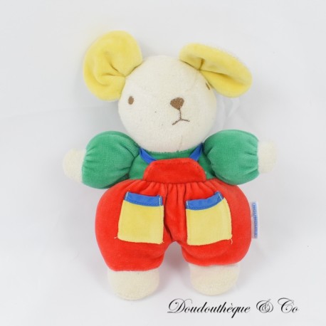 Vintage Teddybär Mehrfarbige Glocke Maus Plüsch 23 cm Vintage Teddybär Mehrfarbige Glocke Maus Plüsch 23 cm