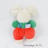 Vintage Teddybär Mehrfarbige Glocke Maus Plüsch 23 cm