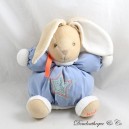 KALOO Winter Folies Hase Plüsch Blau Neon Stern Orange Band 20 cm