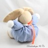 KALOO Winter Folies Hase Plüsch Blau Neon Stern Orange Band 20 cm