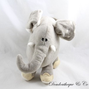 Elefant Plüsch KSD Grau Runder Körper
