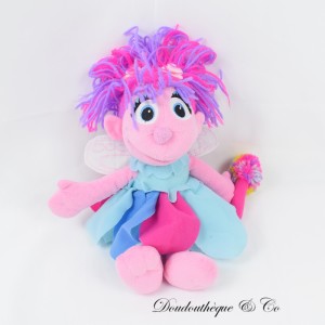 Fee Plüschtier PORT AVENTURA 1 rue Sesame 123 Barrio Sésamo Abby Cadabby 34 cm