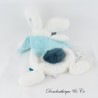 Flaches Kaninchen Kuscheltier DOUDOU ET COMPAGNIE blau Happy Pop DC 3745 30 cm
