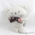 MY FIRST BOX gestreifte florale Schleife Bär Plüsch