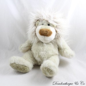 Vintage GUND beige weiße Kunststoffaugen Plüschtier 29 cm