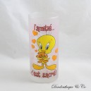 Hoher Vogel aus Glas Tweety WARNER BROS Tweety und Grosminet Freundschaft ist heilig 15 cm