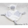 Doudou flaches Schaf TOM & KIDDY grau weiß Diamantglocke 30 cm