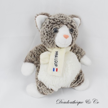 CMP Katze Plüsch Weiß Souvenir Plüsch Schal "PRALOUP" 25 cm CMP Katze Plüsch Weiß Souvenir Plüsch Schal "PRALOUP" 25 cm