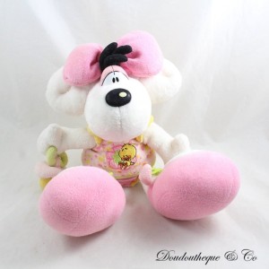 Maus Plüsch Diddlina DEPESCHE Diddl Schnuller Pyjama gelbe Ente 30 cm