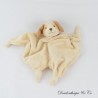 BUKOWSKI braun beige rautenförmiges Hundekuscheltier 27 cm