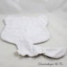 Waschbär flaches Kuscheltier PRADEL FRANCE grau schwarz 30 cm