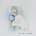 Löwe Einstecktuch Kuscheltier DOUDOU ET COMPAGNIE Artik Cool blau weiß 23 cm DC3371