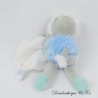 Löwe Einstecktuch Kuscheltier DOUDOU ET COMPAGNIE Artik Cool blau weiß 23 cm DC3371