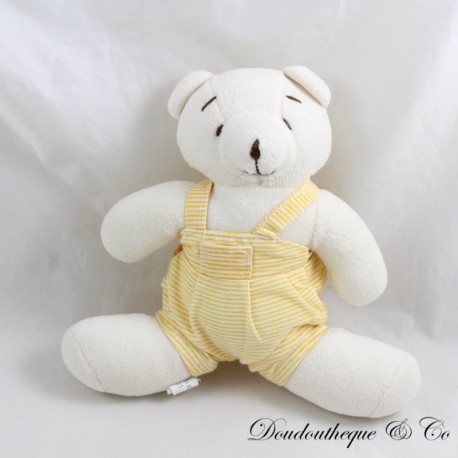 Salopette di peluche AUCHAN gialla Salopette di peluche AUCHAN gialla