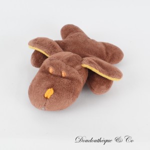 AIR FRANCE Hundedecke Braun und Orange 12 cm
