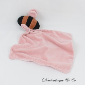ZEEMAN Rosa und Schwarze Biene Flaches Kuscheltier 24 cm