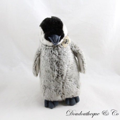 Pinguin Plüsch WWF Pinguin Grau Schwarz Pinguin Plüsch WWF Pinguin Grau Schwarz