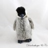 Pinguin Plüsch WWF Pinguin Grau Schwarz