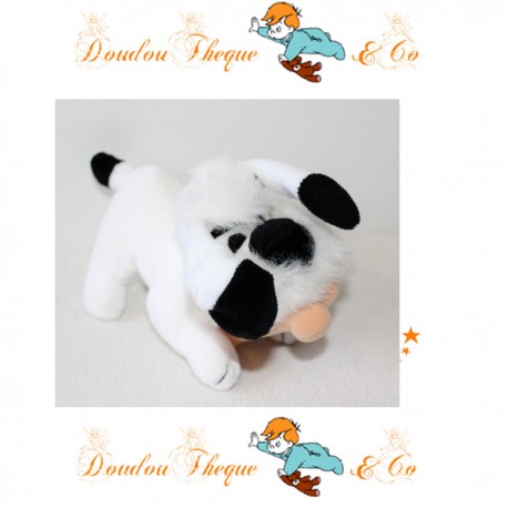 Doudou Peluche idefix PARC ASTERIX avec son os vibrant (Nounours ) Doudou Peluche idefix PARC ASTERIX avec son os vibrant (Nounours )