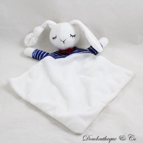 Flaches Kaninchen Kuscheltier ENVIE DE FRAISE Diamant blau weiß Streifen Fliege 30 cm Flaches Kaninchen Kuscheltier ENVIE DE FRAISE Diamant blau weiß Streifen Fliege 30 cm