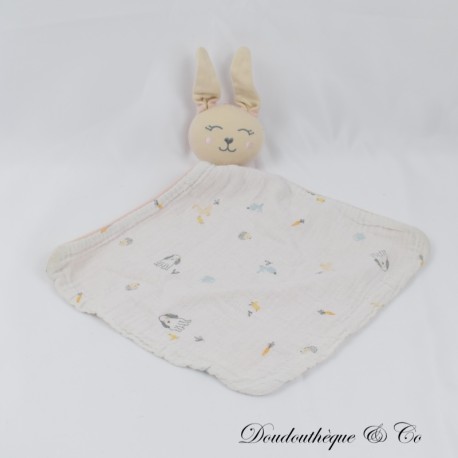 Flat blanket rabbit SIMBA TOYS face sleeper pink swaddle fabrics diamond dog carrot rabbit 39 cm Flat blanket rabbit SIMBA TOYS face sleeper pink swaddle fabrics diamond dog carrot rabbit 39 cm